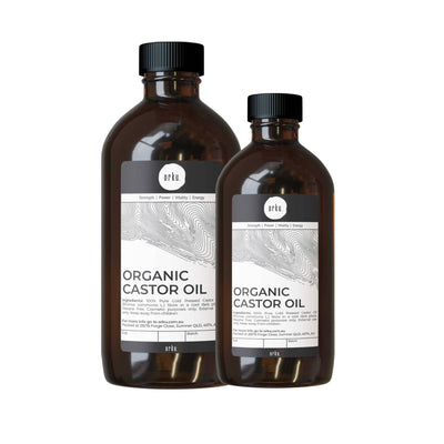 Orku Organic Castor Oil - Hexane Free Cold Pressed