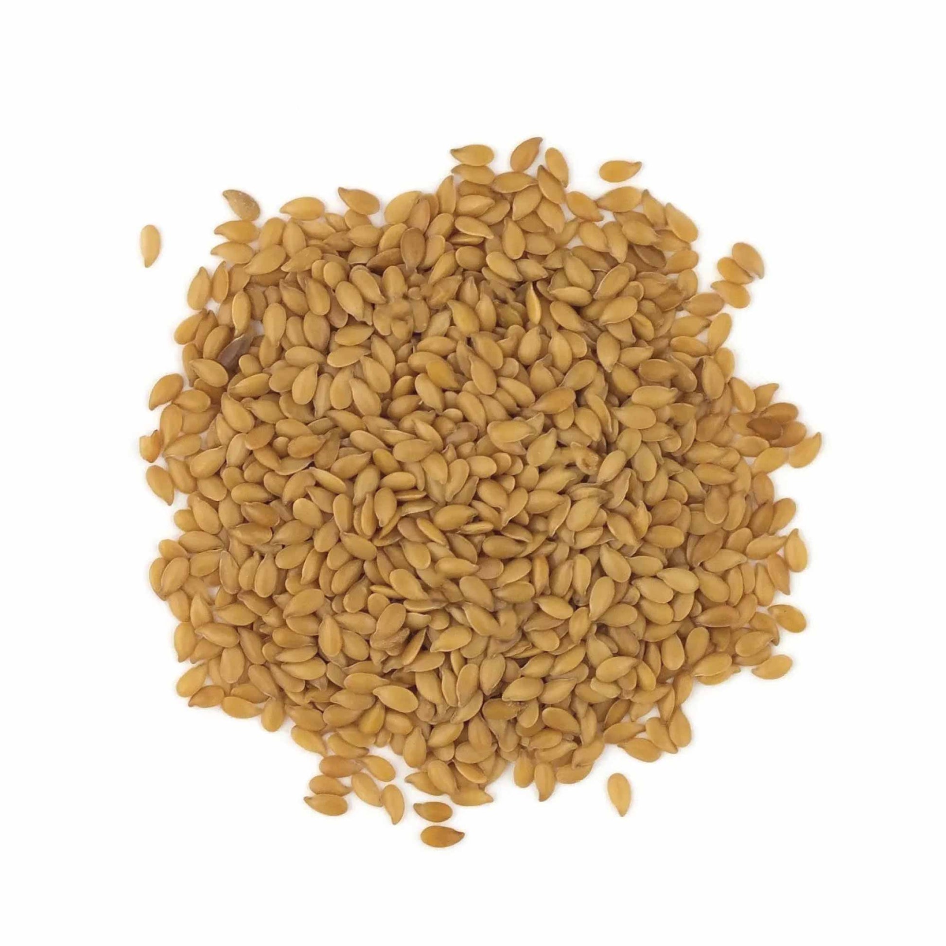 Orku Organic Golden Linseed Flaxseed Whole Grain Non GMO