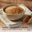 Orku Organic Golden Linseed Flaxseed Whole Grain Non GMO - Tubs