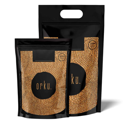 Orku Organic Golden Linseed Flaxseed Whole Grain Non GMO