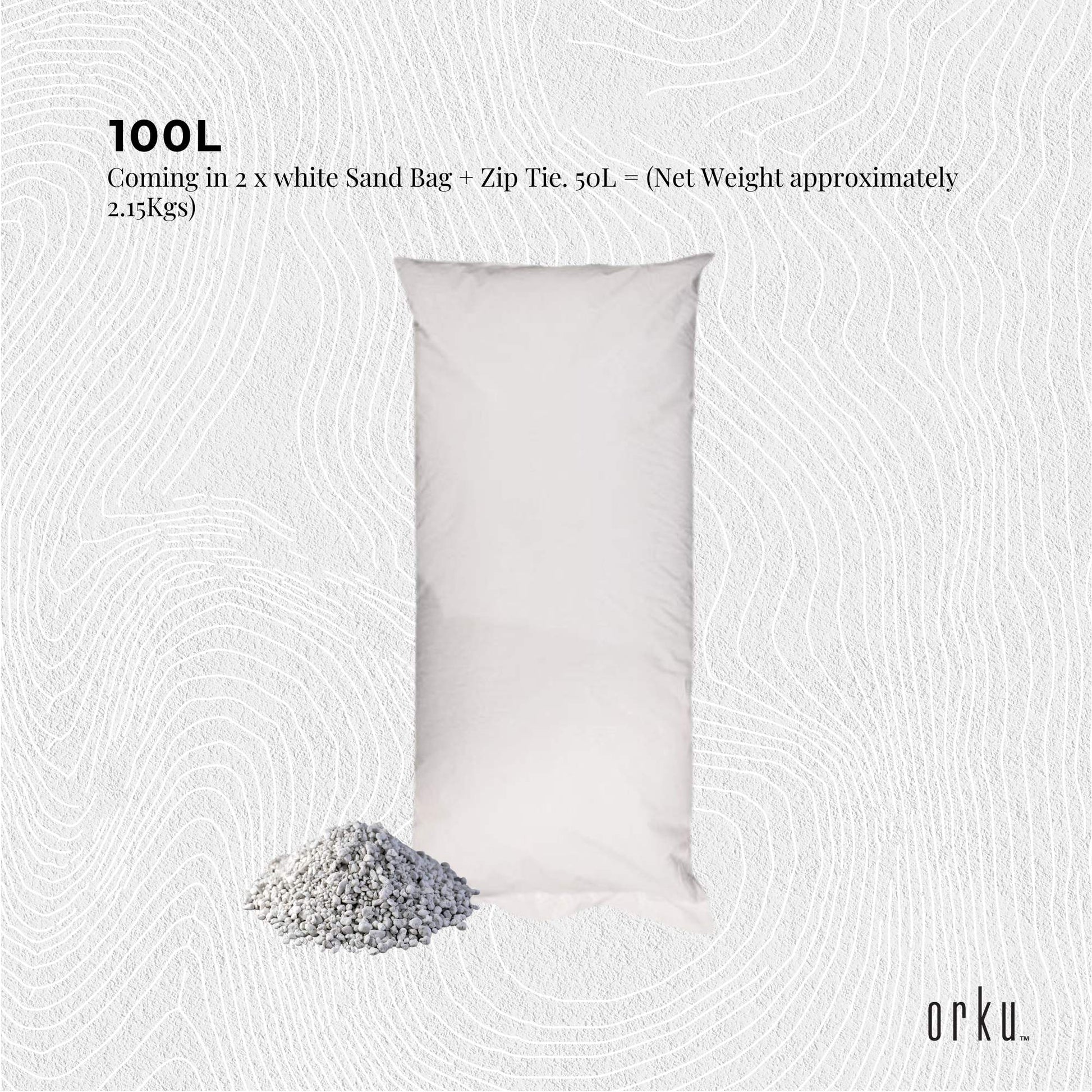 Orku Perlite Coarse Premium Soil Expanded Medium Plants Hydroponics Bulk