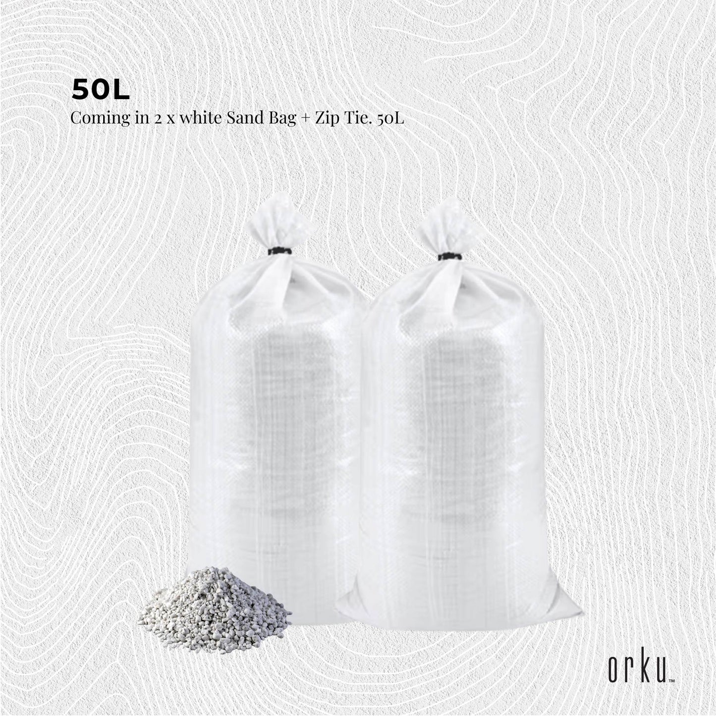 Orku Perlite Super Coarse Premium Soil Expanded Medium Plants Hydroponics Bulk