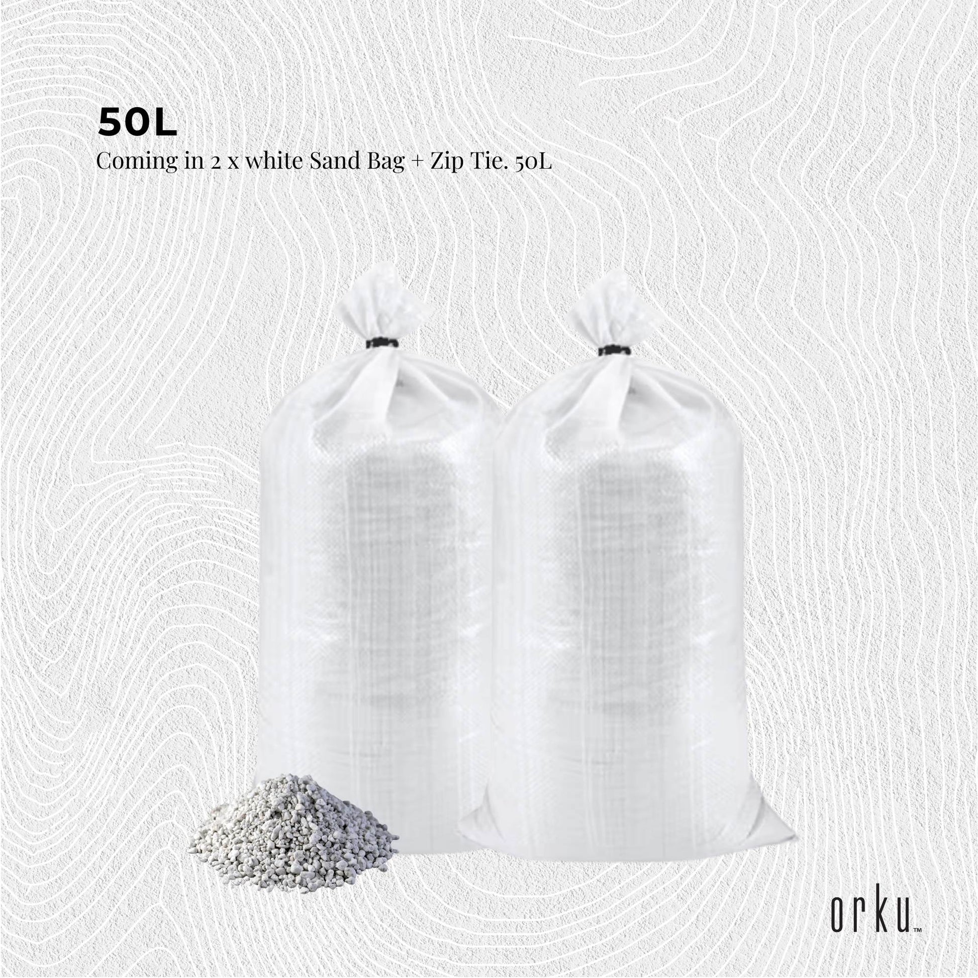 Orku Perlite Super Coarse Premium Soil Expanded Medium Plants Hydroponics Bulk