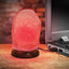 Orku Red USB Himalayan Pink Salt Lamp - Coloured Light Mini Natural Rock Crystal