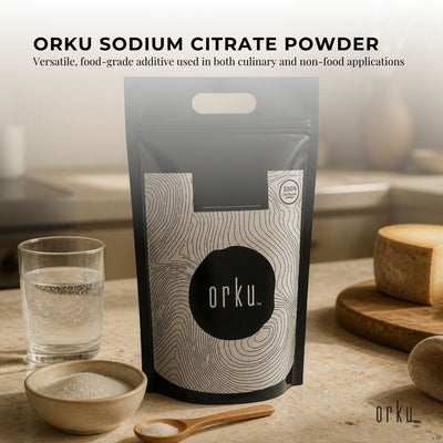Orku Sodium Citrate Powder Food Grade Trisodium Citrate Dihydrate E331