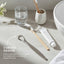 Orku Stainless Steel Tongue Scraper - Oral Hygiene Cleaner Silver