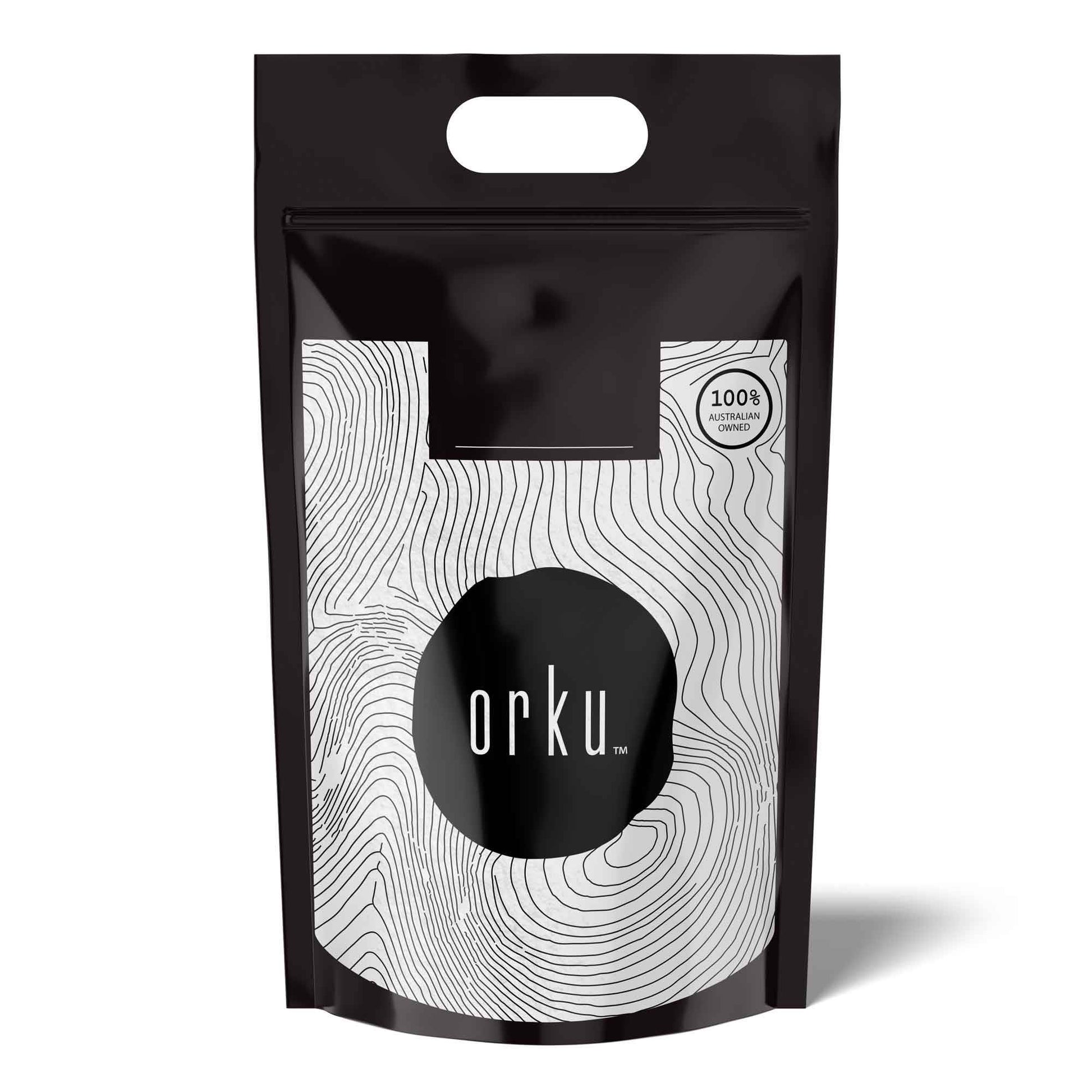 Orku Taurine Powder Bags- High Purity L-Taurine Amino Acid Ingredient Bulk