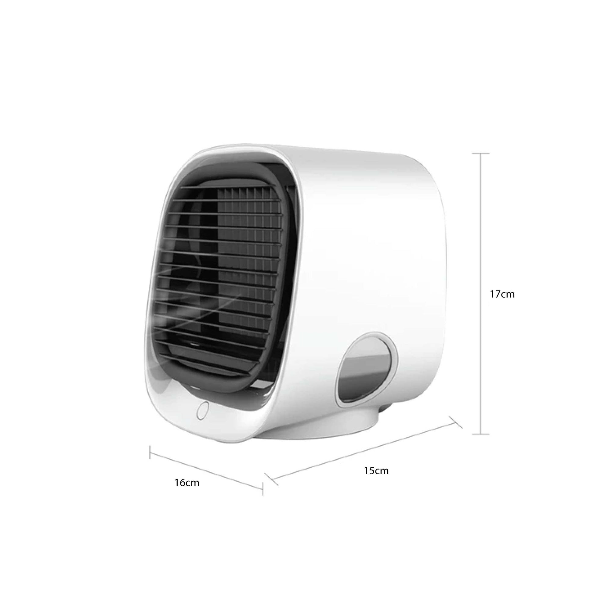 Orku USB Mini Evaporative Air Cooler Fan White - 300 Ml Water Tank