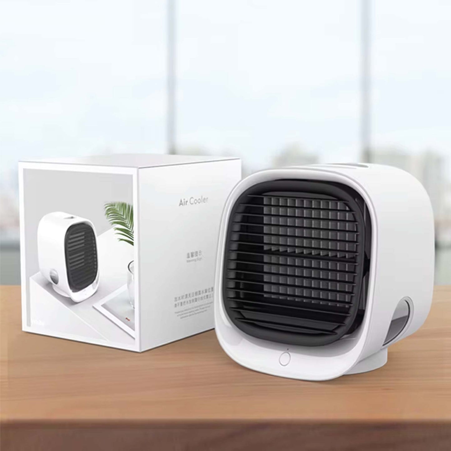 Orku USB Mini Evaporative Air Cooler Fan White - 300 Ml Water Tank