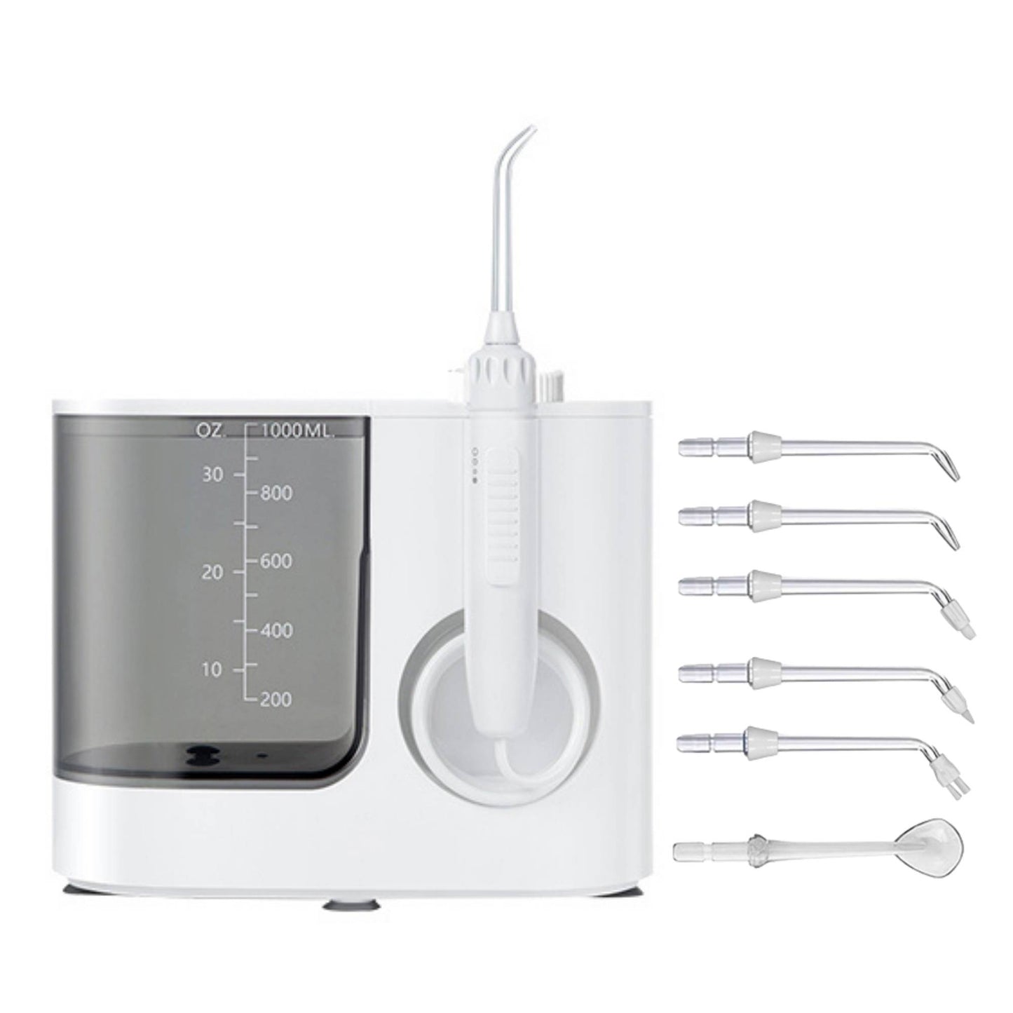 Orku Water Jet Dental Flosser 1000ml White - Electric Oral Pressure Irrigator