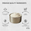 Orku Whey Protein Isolate Powder WPI 90% Unflavoured Native Tub