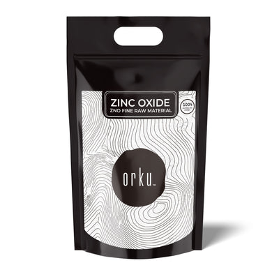 Orku 5Kg Zinc Oxide Powder Food Grade 99.9% ZnO Fine Raw Material