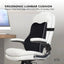 Orku Ergonomic Lumbar Cushion - Memory Foam Back Support for Car Office Gaming Chair