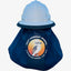 Ozzy Hardhat Shade - UPF50+ Sun Neck Protection - Kookaburra Navy