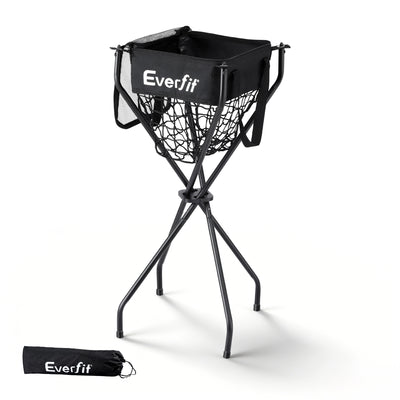 Everfit Portable Ball Cart Foldable Pickleball Tennis Baseball Softball