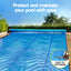 Aqua Buddy Pool Cover 600 Micron Solar Heat Blanket LDPE 10.5x4.2m w/ 5.55m Roller