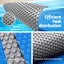 Aqua Buddy Pool Cover 600 Micron Solar Heat Blanket 10.5x4.2m w/ 5.55m Roller Blue