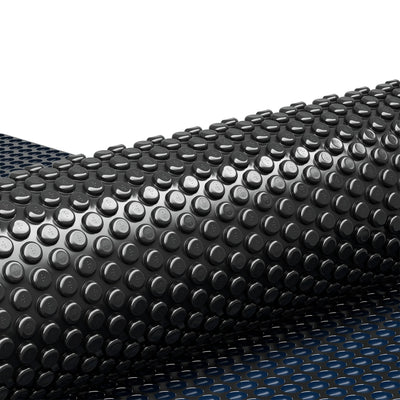 Aqua Buddy Pool Cover 600 Micron 11x4.8m Swimming Pool Solar Blanket Blue Black