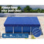 Aqua Buddy Pool Cover 3x2m Above-ground Swimming Pool Blanket Blue