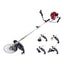 Giantz Pole Chainsaw Petrol Hedge Trimmer Tree Pruner 5 In 1