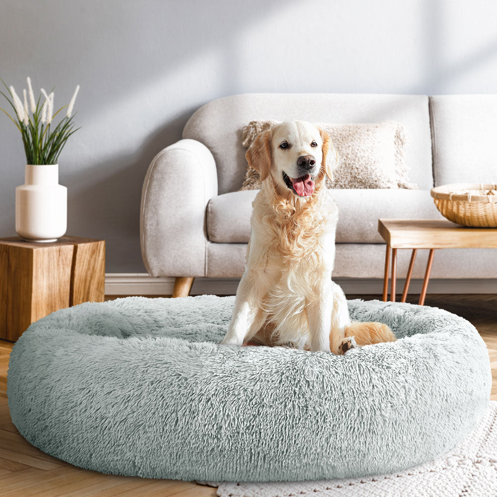 i.Pet Pet Bed Dog Bed Cat Extra Large 110cm Light Grey