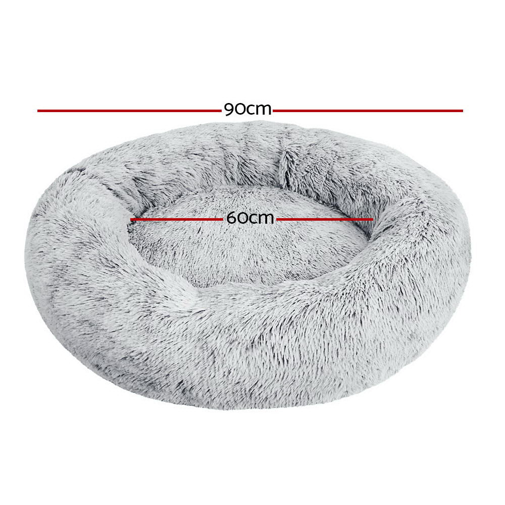 i.Pet Pet Bed Dog Bed Cat Large 90cm Charcoal