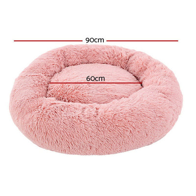 i.Pet Pet Bed Dog Bed Cat Large 90cm Pink