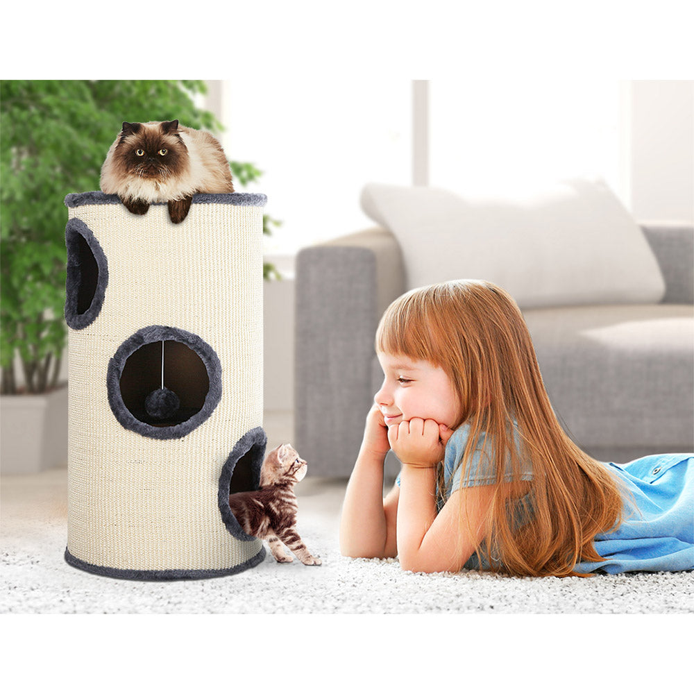 i.Pet Cat Tree Trees Scratching Post Scratcher Tower Condo House 70cm