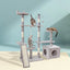 i.Pet Cat Tree Scratching Post Scratcher Tower Condo House Grey 135cm