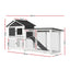 i.Pet Chicken Coop Rabbit Hutch Extra Large Wooden Run Cage House With Run Cage
