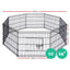 i.Pet Pet Dog Playpen 2X24" 8 Panel Puppy Exercise Cage Enclosure Fence