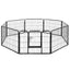 i.Pet Dog Playpen Pet Playpen 8 Panel Puppy Exercise Cage Enclosure Fence 80x60cm