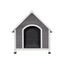 i.Pet Dog Kennel House Wooden Outdoor Indoor Puppy Pet House Weatherproof Large