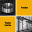 i.Pet Rabbit Cage Indoor Hutch Guinea Pig Bird Ferret Cat Hamster 110cm 4 Level