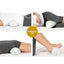 Giselle Bedding Memory Foam Neck Roll Pillow Bamboo Cover