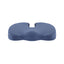 Giselle Bedding Seat Cushion Memory Foam Pillow Back Pain Relief Chair Pad Blue