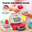 Keezi Kids Cash Register Calculator Pretend Play Shops Money Checkout Toys Set
