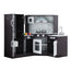 Keezi Kids Kitchen Play Set Wooden Pretend Cooking Playset w/Sounds Lights Black