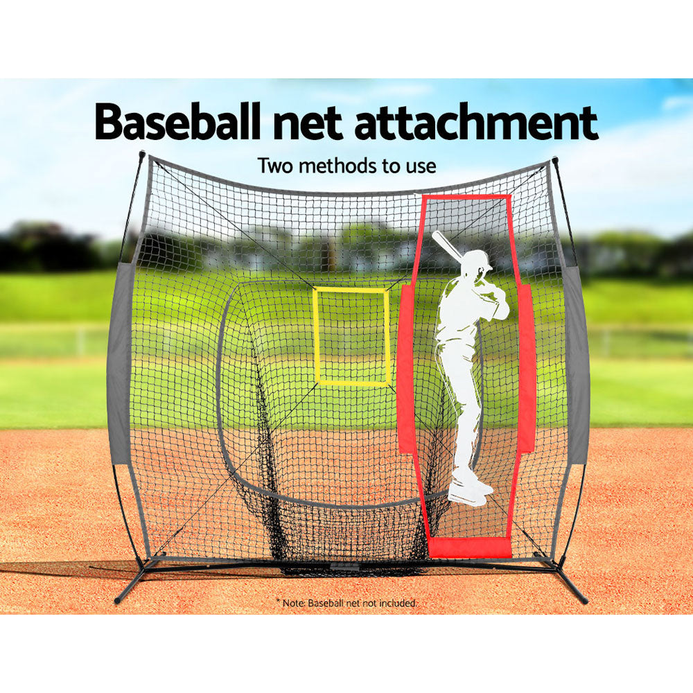 Everfit Baseball Net Pitching Kit with Stand Rebound Net Training Aid