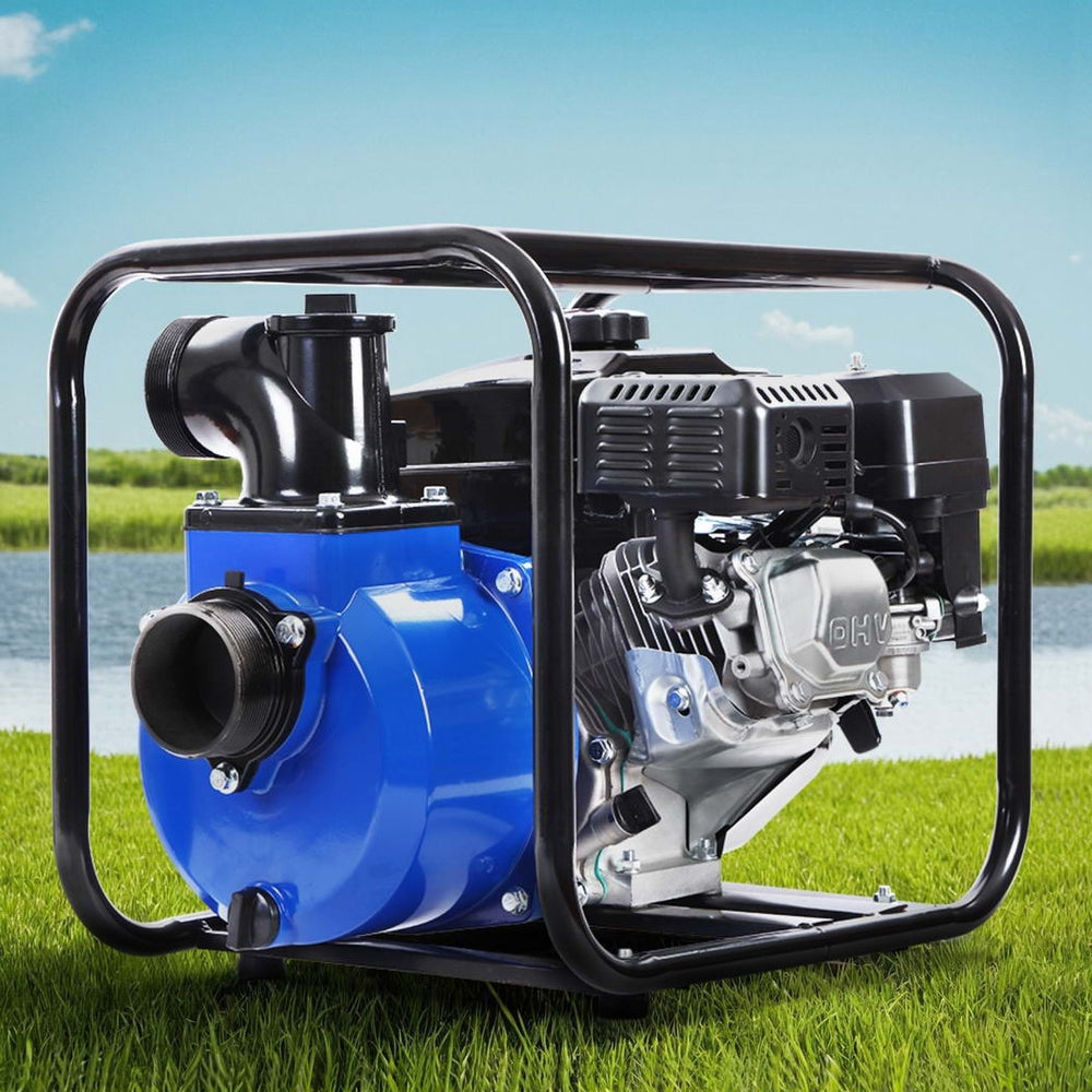 Giantz Petrol Water Pump 3" High Flow Transfer Fire Fighting Irrigation