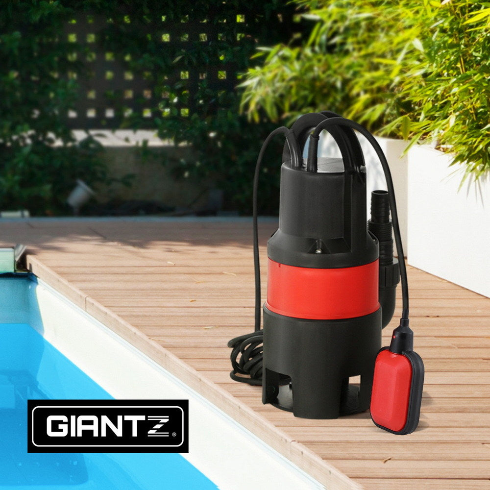 Giantz Garden Submersible Pump 550W Dirty Water Bore Tank Well?Steel Sewerage