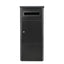 Parcel Delivery Drop Box Mailbox - Secure Home Package Locker 38x38x90cm Black