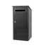 Parcel Delivery Drop Box Mailbox - Secure Home Package Locker 38x38x90cm Black