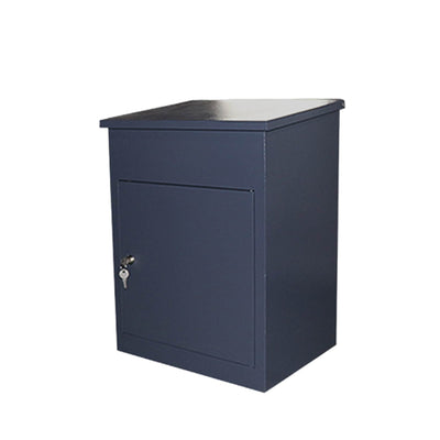 Parcel Delivery Drop Box Mailbox - Secure Home Package Locker 44x35x58cm Grey