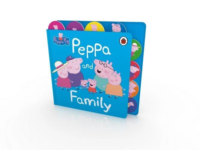 Peppa Pig: Peppa and Family: Tabbed Board Book