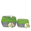 Pet Carrier Green Plastic Guinea Pig Mouse Hamster Rat Animal Travel Cage