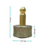 Pet Nail Grinder Head Smooth Filing Replacement Diamond Wheel For Dog Trimmer