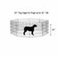 Pet Playpen - Dog Cat Foldable Metal Indoor Outdoor Fence - Puppy Kitten