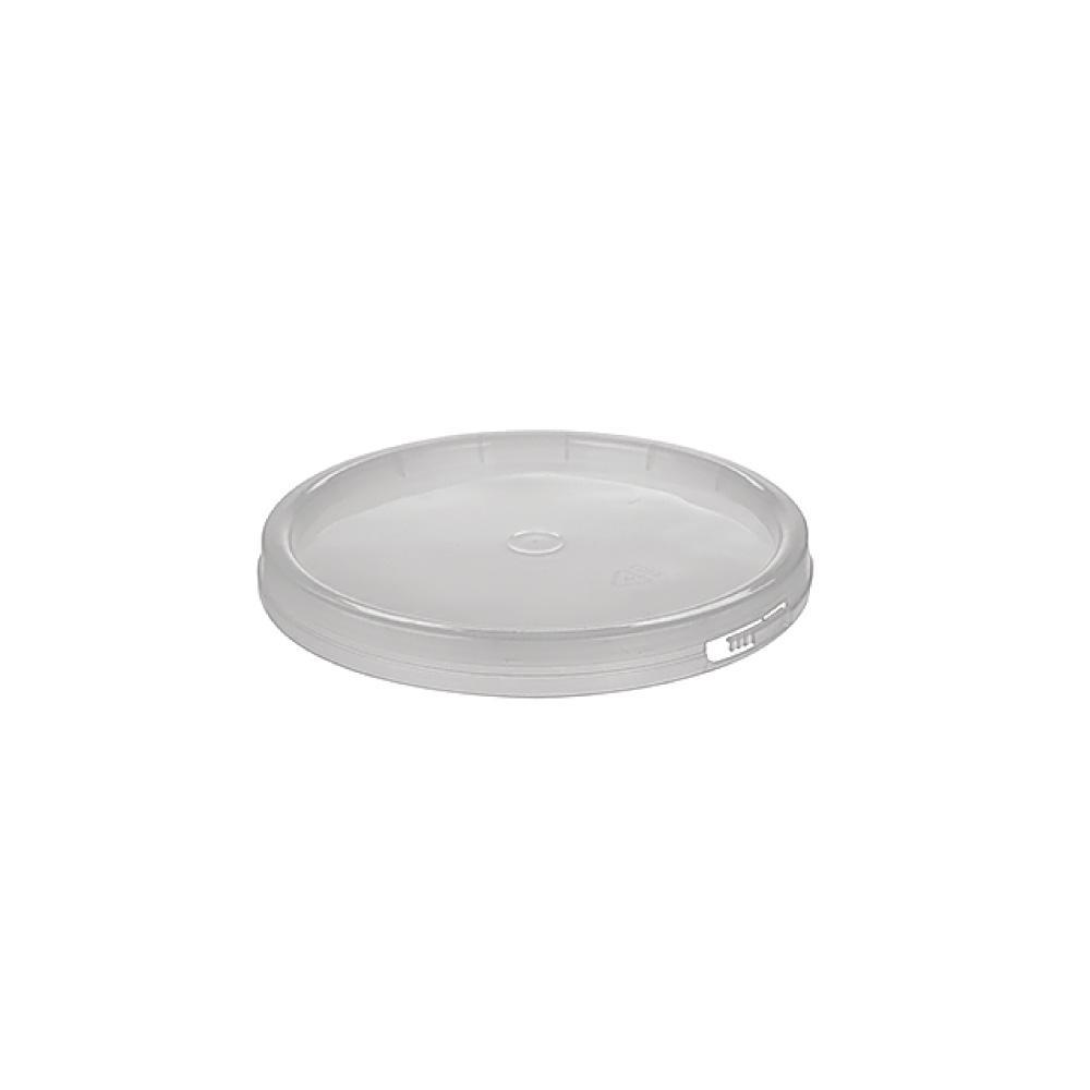 Plastic White Buckets Handle + Lids - 2L 5L 10L - Small and Large Food Pail