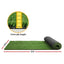Prime Turf Artificial Grass 2mx5m 17mm Synthetic Fake Lawn Turf Plant Plastic Olive
